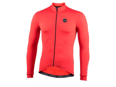 camisola nalini light wrap m/comp. red