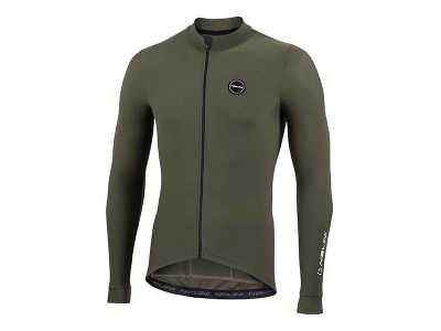 camisola nalini new soft wrap m/comp. army green