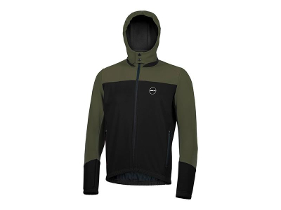 blusao nalini manto warm green/black