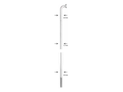 raio alpina aci 2.0/1.7/2.0mm*294mm