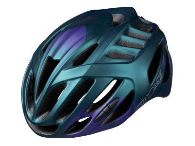 capacete suomy timeless green/blue iridium