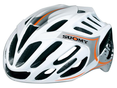 capacete suomy tmls all-in star white/orange