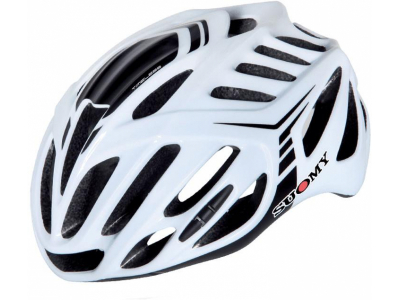 capacete suomy timeless white/black