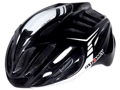 capacete suomy timeless black/white