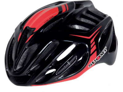 capacete suomy timeless black/red