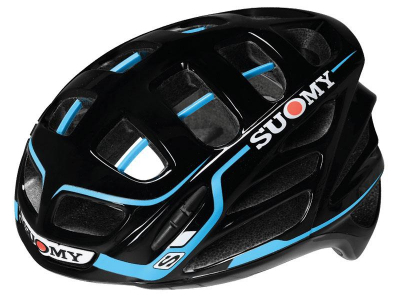capacete suomy gun wind s-line black/blue