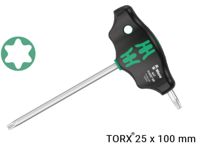 ferramenta wera t torx 25 hf 467 25x100mm
