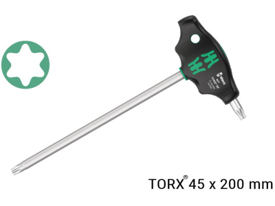 ferramenta wera t torx 45 hf 467 45x200mm
