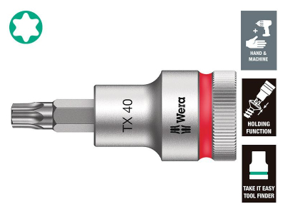 bit wera socket roquete zyklop 8767 c hf torx 40x60mm