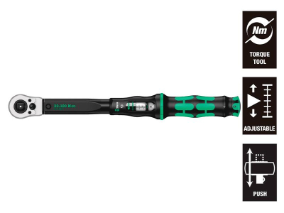 ferramenta wera roquete dinamometrica click-torque r/l c 2 20-100 nm