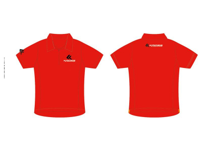 camisola polo kross vermelho