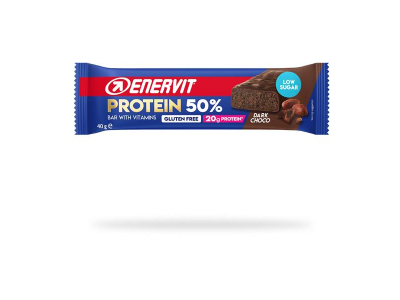 barra enervit sport 50% protein 40gr dark chocolat